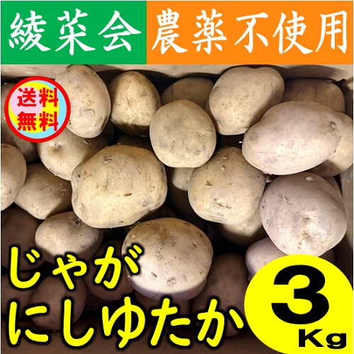 グリーンコープ 産直市場 / 【農薬不使用】綾町 綾菜会のじゃがいも